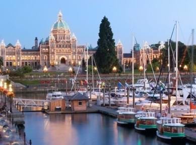 McNally Travel | Victoria Harbour and Parliament Building, Victoria British Columbia