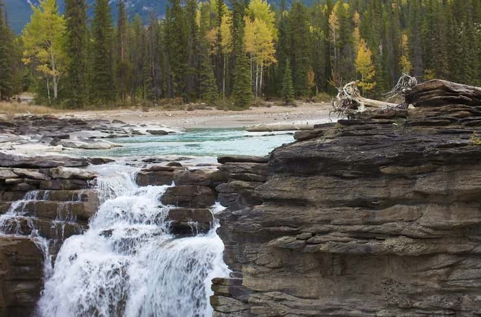 McNally Travel | Athabasca Falls, Jasper National Park
