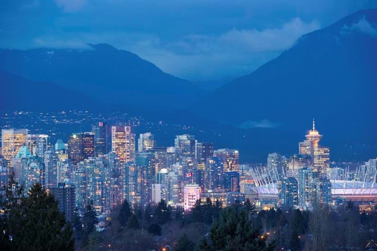 McNally Travel | Vancouver Skyline