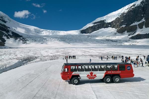 McNally Travel | Columbia Icefields | Ice Explorer with Brewsters