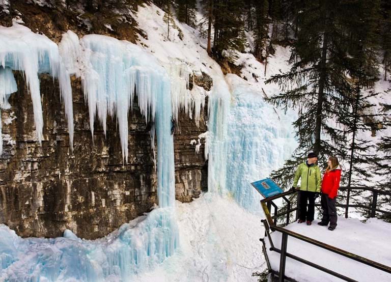 McNally Travel | Visit Johnston Canyon | Take an ice walk
